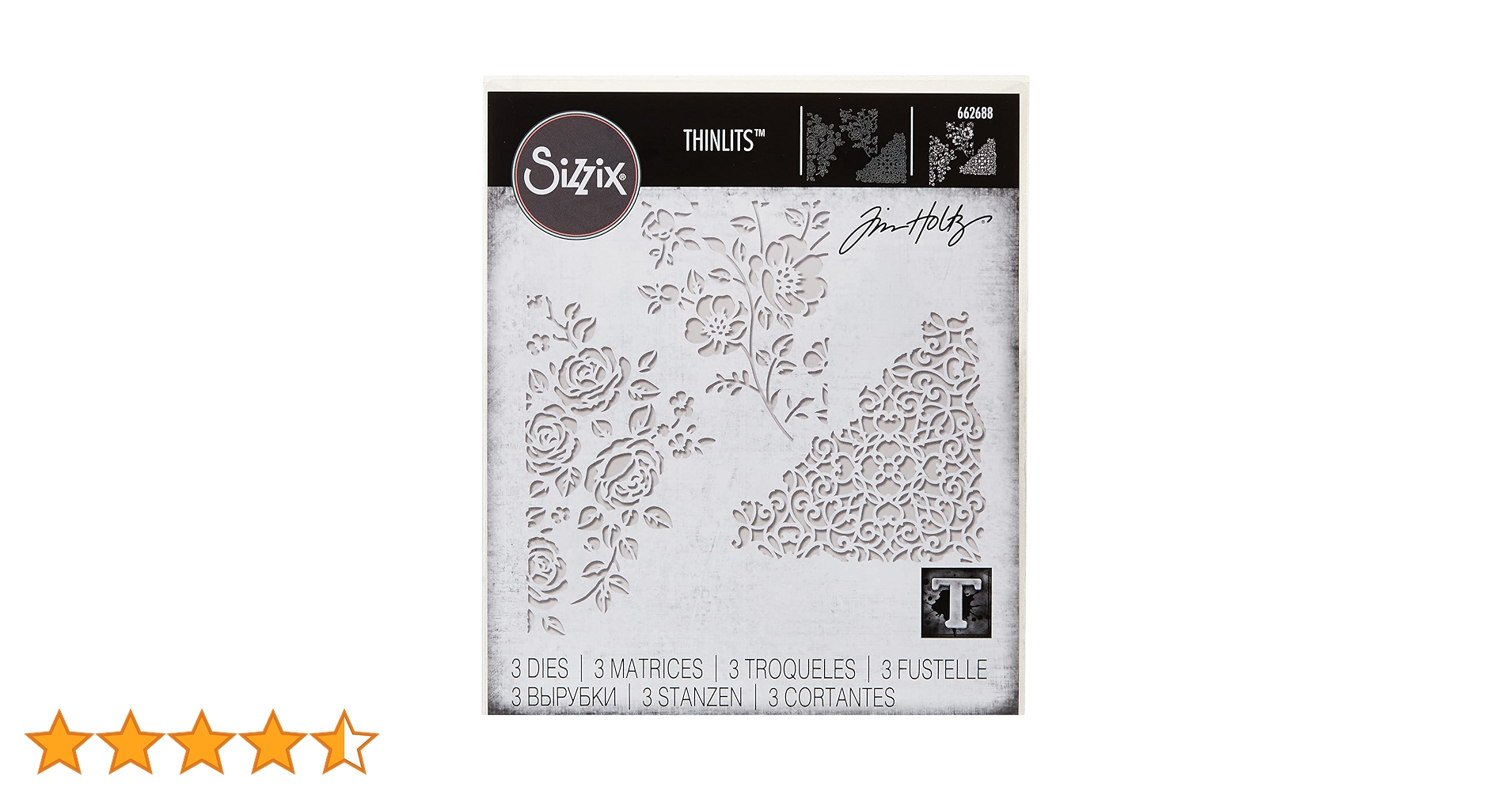 Amazon.co.jp: Sizzix カッティングダイ ダイカット 型 ミックス